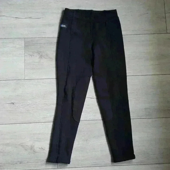 Irideon Youth Small Black Winter Breeches - Picture 1 of 7